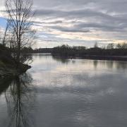 Garonne en hiver