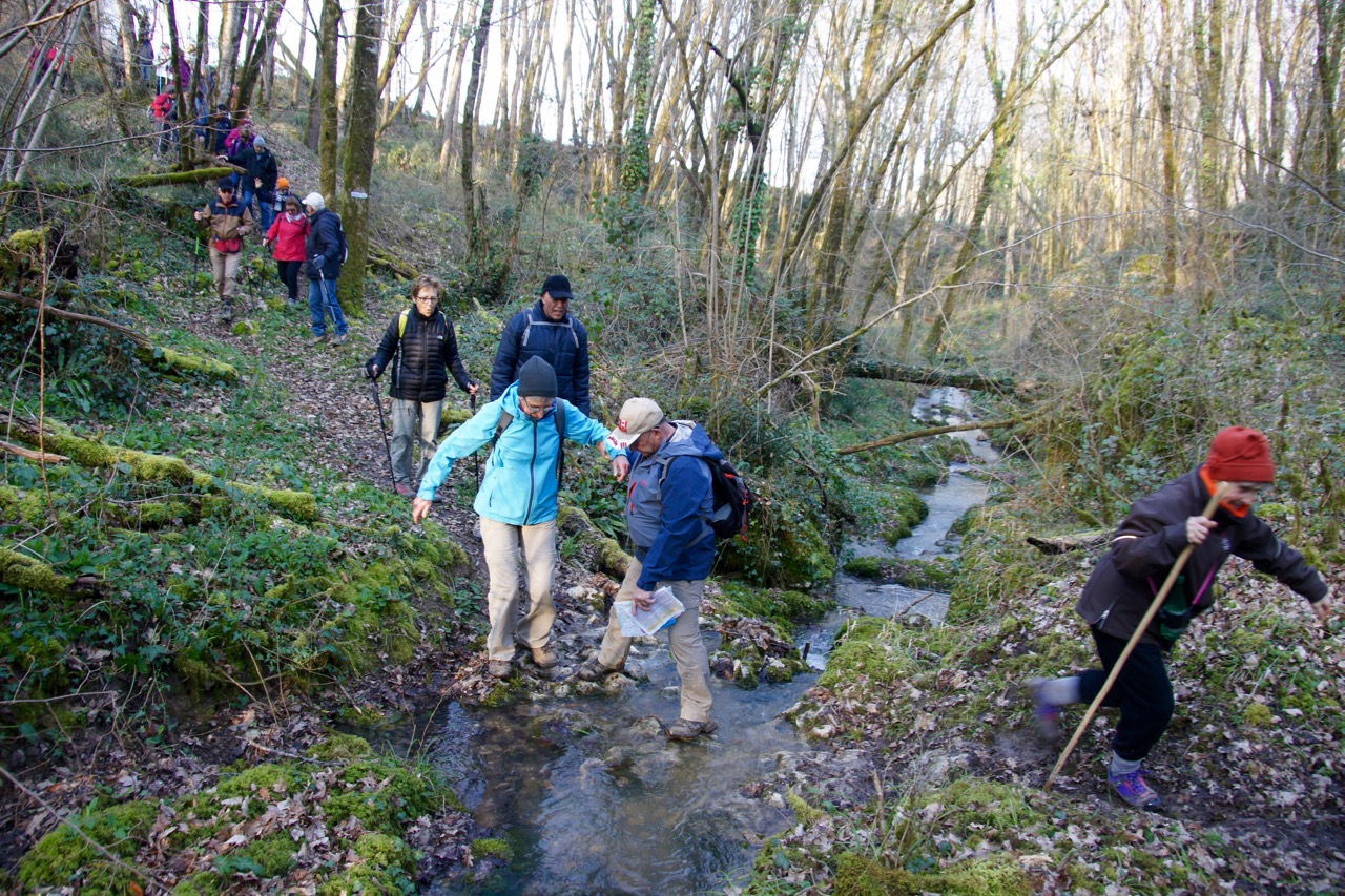 Passage du ruisseau du Fongrane