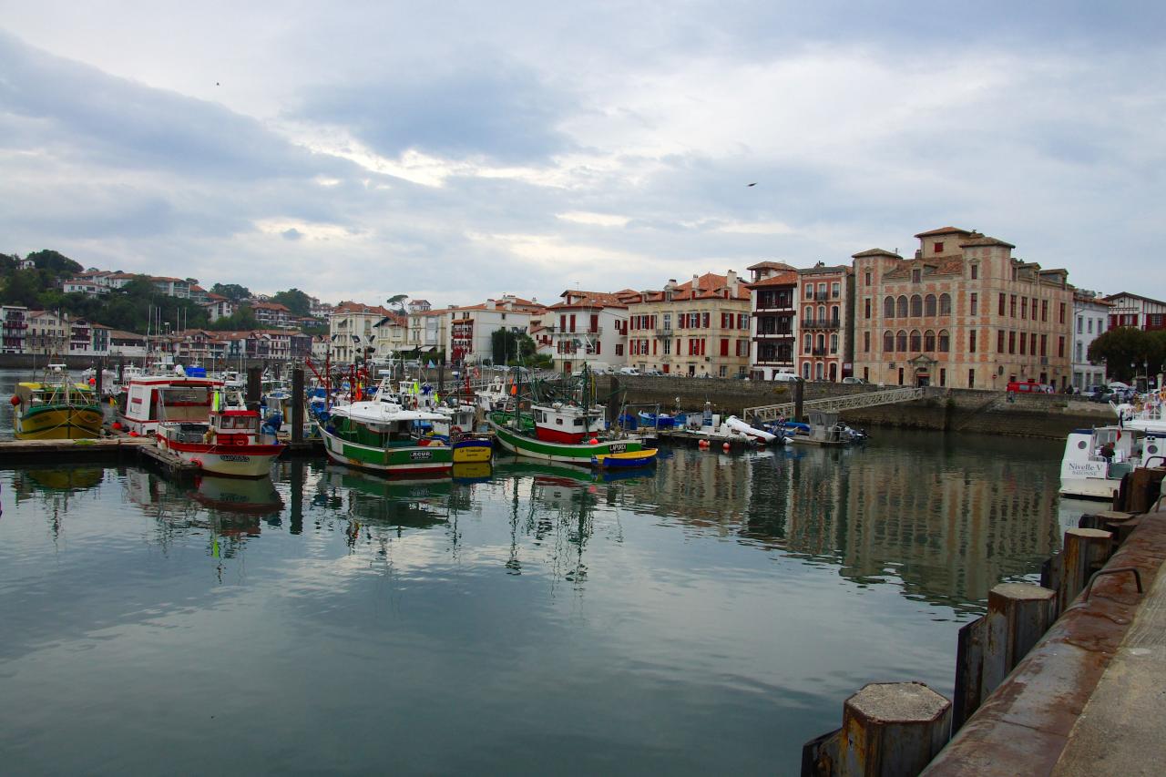 Le port de Saint-Jean de Luz.