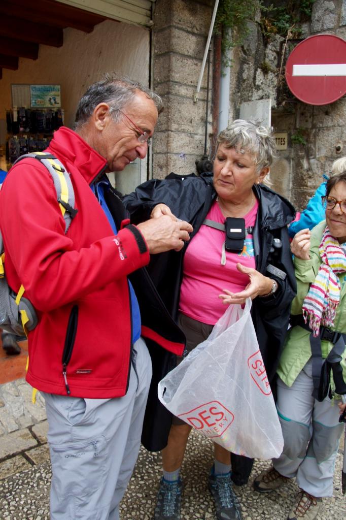 Distribution de petites gourmandises