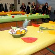 Table joliment décorée