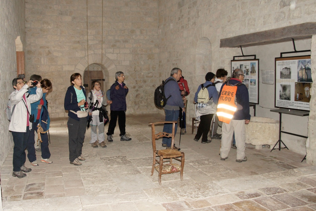 L'intérieur de la chapelle