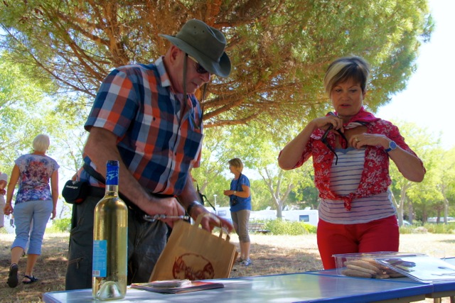 Samedi 6 juin : accueil de Monique et Patrick à Balaruc