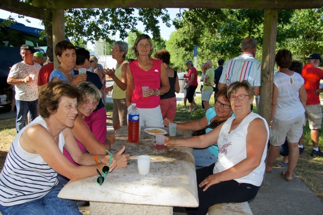 Vu les mines réjouies de ces dames, le séjour a dû être parfait !!!