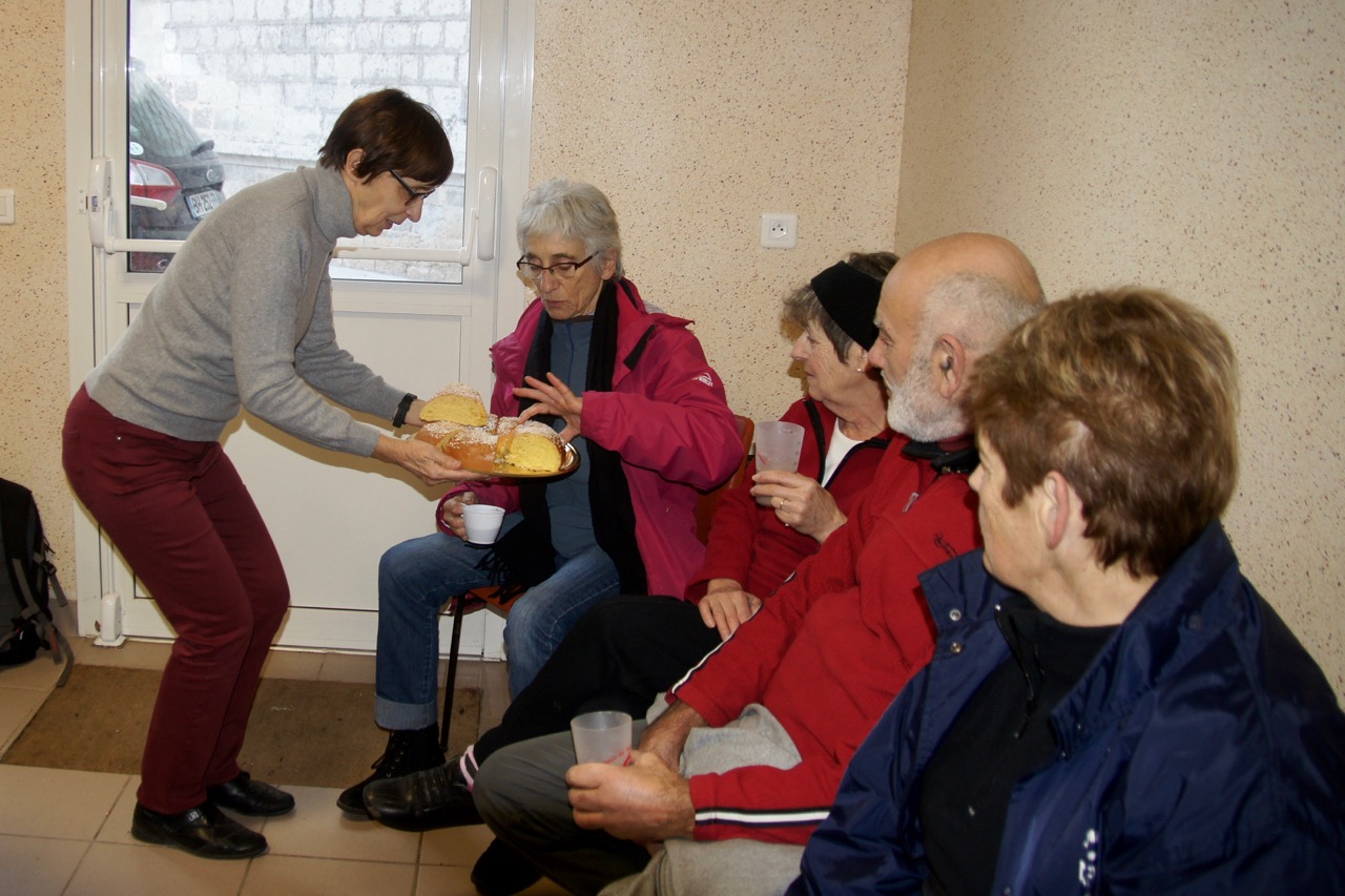 Distribution de la galette