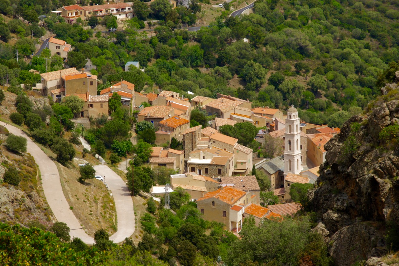 Le village de Palasca