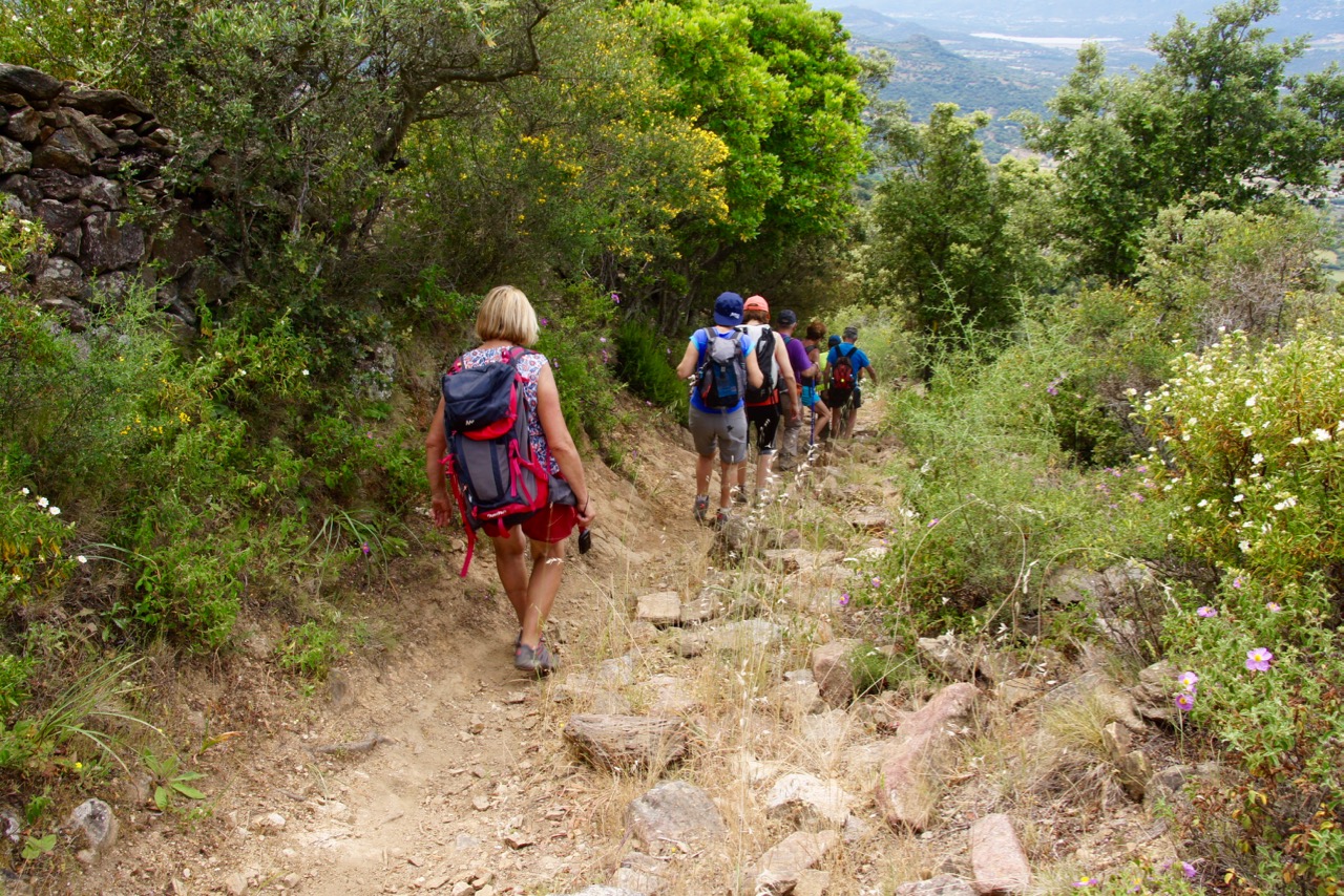Descente sous le soleil