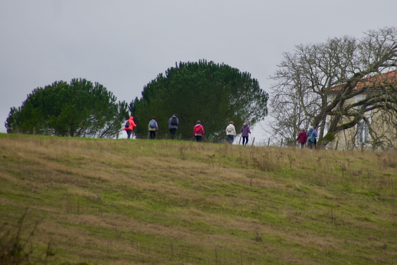 Le groupe 2 au loin