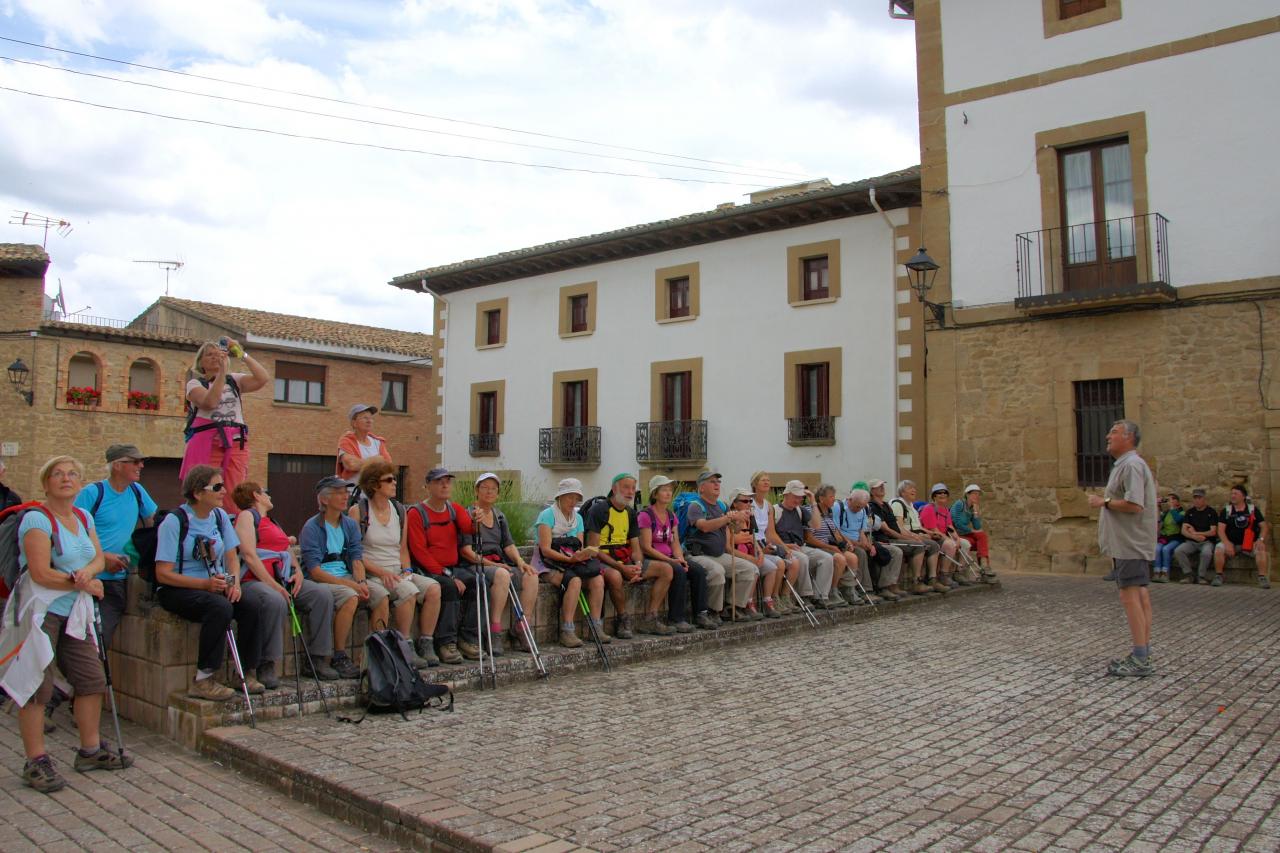 cours d'histoire sur le village d'Obanos