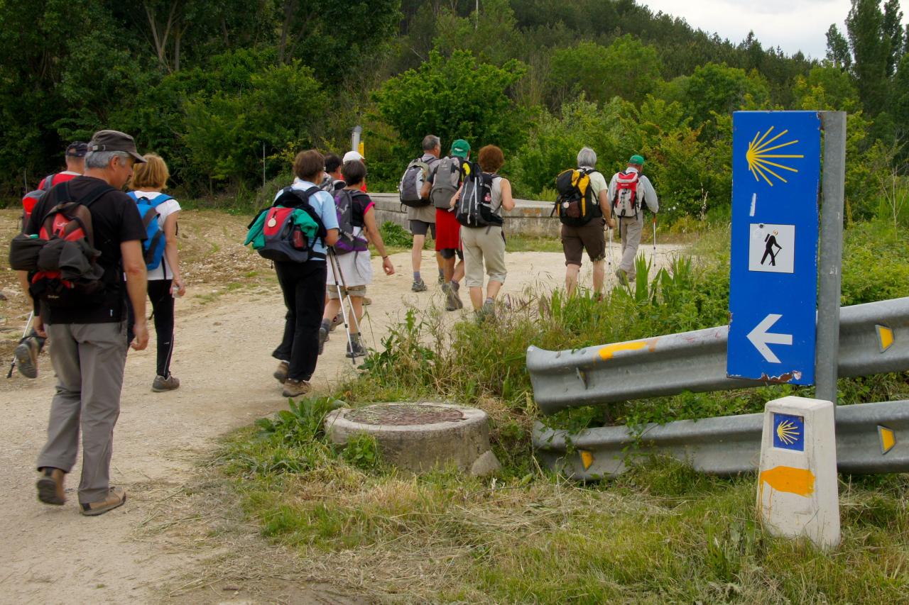 chemin de Saint-Jacques bien indiqué