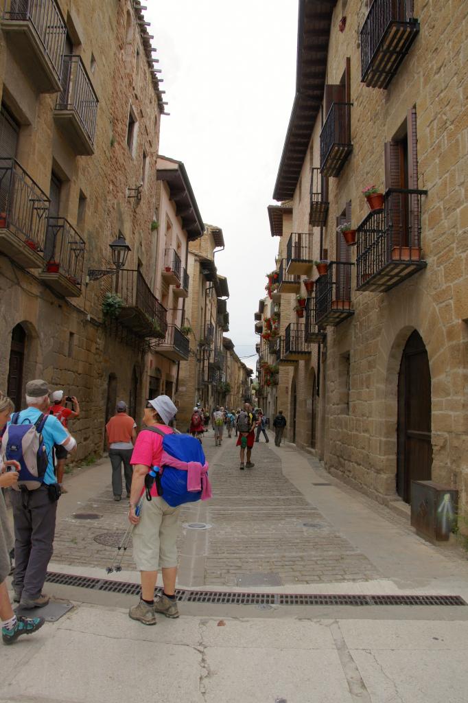 dans les ruelles de Puente la Reina