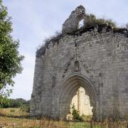 Eglise ruinée de Martillac
