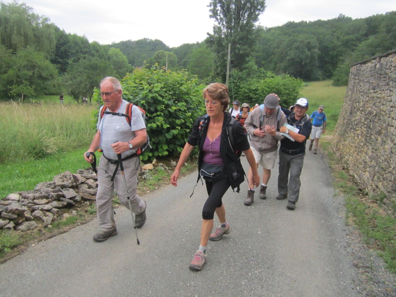 arrivée à Saint-Avit