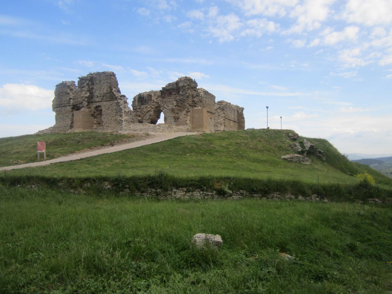 les ruines du château