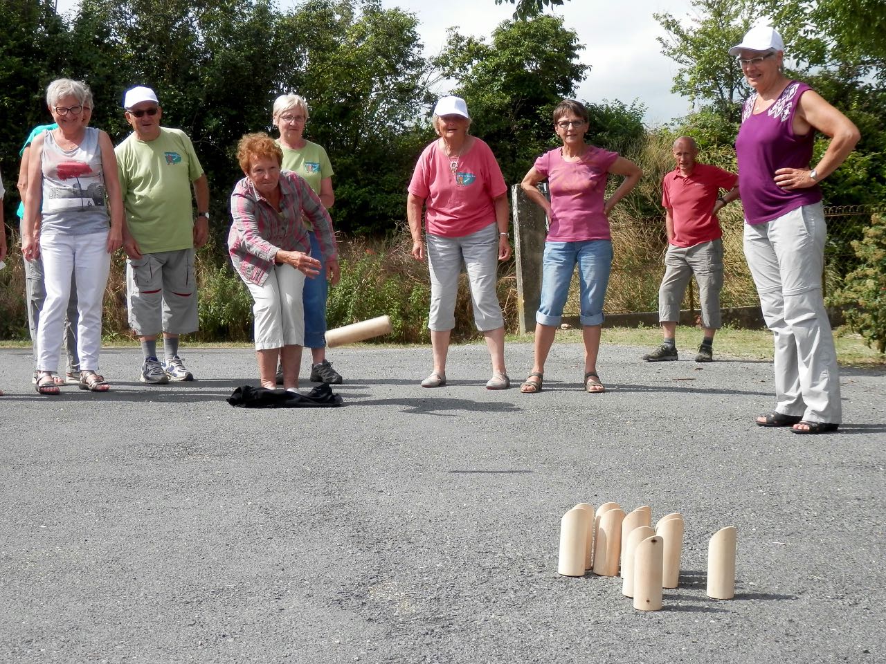 Pour les autres : jeu de quilles endiablé