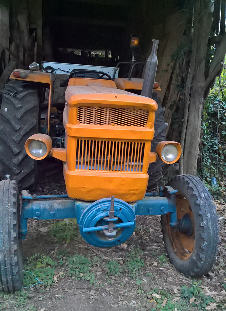 Un beau tracteur