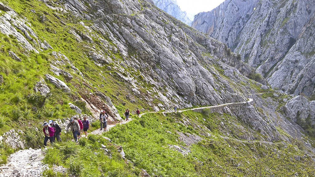 En route sur la Senda Del Cares